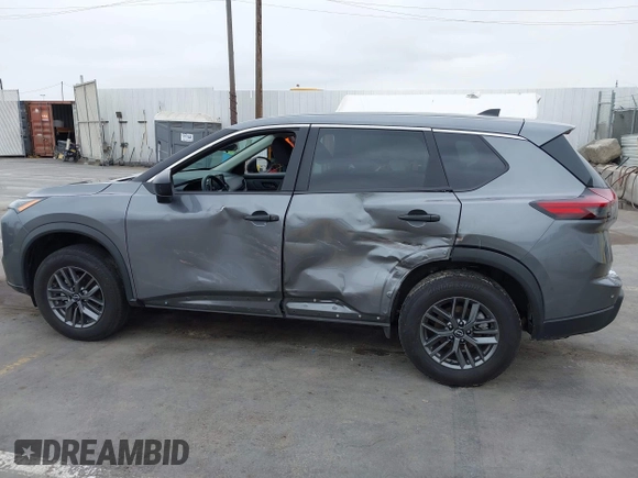2024 Nissan Rogue S with VIN 5N1BT3AAXRC697600, listed as a IAAI auction lot 42716015 with 28,370 mi miles and . Bid and sale history available at DreamBid. Image 14.