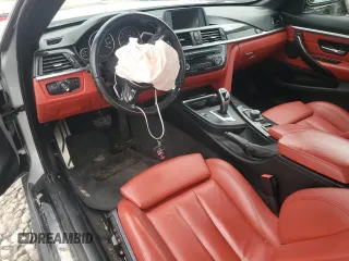 2015 BMW 4 Series 435i with VIN WBA3T3C50FP939577, listed as a Copart auction lot 82778204 with Not Provided miles and Clean Title. Bid and sale history available at carsss.com. Image 8.