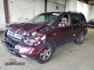 2008 Honda Pilot EX-L with VIN 5FNYF18538B010395, listed as a Copart auction lot 47753135 with 0 mi miles and Salvage Title. Bid and sale history available at carsss.com. Image 1.