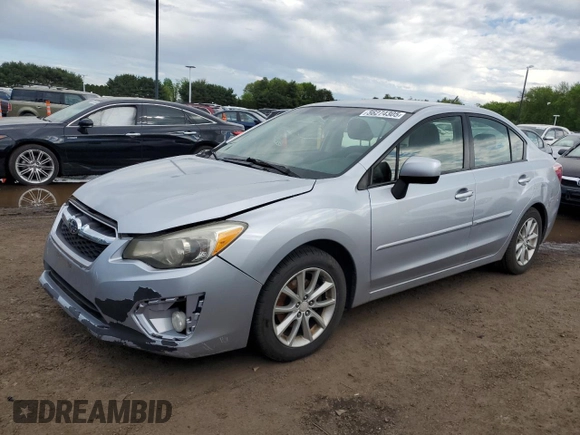 2012 Subaru Impreza Premium с VIN JF1GJAC65CH023027, выставлен на аукционе Copart как лот 56274305 с пробегом 132 161 миль миль и Списание • Salvage title. История ставок и продаж доступна на DreamBid. Изображение 1.
