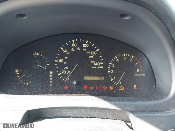 2001 Lexus RX 300 with VIN JTJHF10U310201514, listed as a IAAI auction lot 41718627 with 171,195 mi miles. Bid and sale history available at carsss.com. Image 7.
