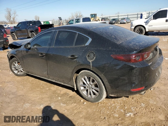 2021 Mazda 3 2.0 with VIN JM1BPAA73M1328390, listed as a Copart auction lot 44385695 with 58,467 mi miles and Salvage Title. Bid and sale history available at DreamBid. Image 2.