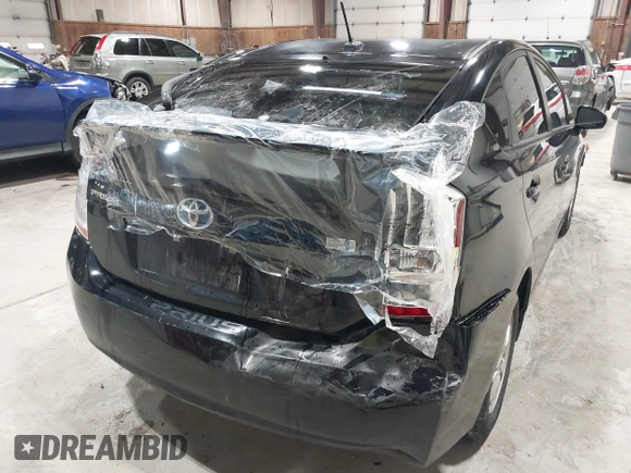 2010 Toyota Prius II with VIN JTDKN3DU1A1302109, listed as a IAAI auction lot 42018896 with 125,169 mi miles. Bid and sale history available at carsss.com. Image 6.