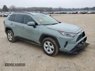 2019 Toyota RAV4 Hybrid XLE with VIN JTMRWRFV0KD011136, listed as a Copart auction lot 44007925 with 70,364 mi miles and Salvage Title. Bid and sale history available at carsss.com. Image 4.