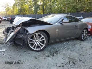 2008 Jaguar XK with VIN SAJWA43B185B26107, listed as a Copart auction lot 74971904 with 108,579 mi miles and Salvage Title. Bid and sale history available at carsss.com. Image 1.