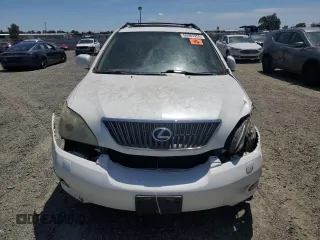 2007 Lexus RX 350 with VIN 2T2HK31U17C032824, listed as a Copart auction lot 56985955 with Not Provided miles and Salvage Title. Bid and sale history available at DreamBid. Image 5.