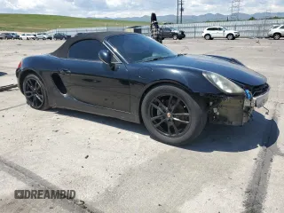 2013 Porsche Boxster z VIN WP0CA2A8XDS113717, wystawiony jako Copart lot #58712585 z przebiegiem 166 622 mil mil oraz Nie do naprawy • Non repairable. Historia ofert i sprzedaży dostępna na DreamBid. Obrazek 4.