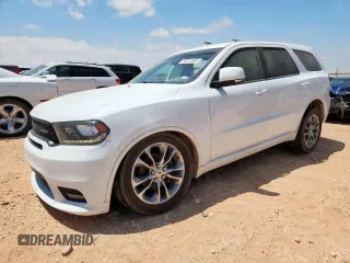 2020 Dodge Durango GT with VIN 1C4RDHDG2LC145836, listed as a Copart auction lot 58316985 with 117,736 mi miles and Salvage title. Bid and sale history available at DreamBid. Image 1.
