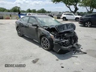 2024 Nissan Sentra SR с VIN 3N1AB8DV3RY306747, выставлен на аукционе Copart как лот 54246175 с пробегом 26 376 миль миль и На запчасти • Non repairable. История ставок и продаж доступна на DreamBid. Изображение 14.