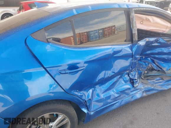 2018 Hyundai Elantra SEL with VIN 5NPD84LF9JH380476, listed as a IAAI auction lot 42032354 with 60,289 mi miles. Bid and sale history available at carsss.com. Image 8.