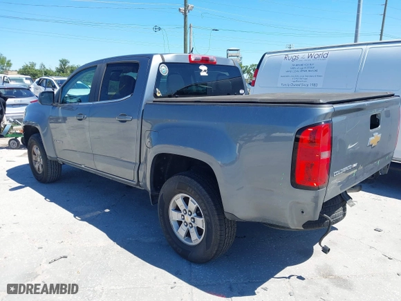 2020 Chevrolet Colorado 2WD Work Truck with VIN 1GCGSBEN5L1119170, listed as a IAAI auction lot 41865912 with 99,896 mi miles. Bid and sale history available at carsss.com. Image 3.