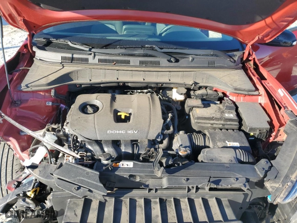 2020 Hyundai Kona SEL with VIN KM8K22AA6LU576884, listed as a Copart auction lot 46631705 with 29,654 mi miles and Salvage Title. Bid and sale history available at carsss.com. Image 13.