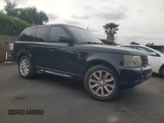 2008 Land Rover Range Rover Sport HSE with VIN SALSF254X8A136214, listed as a Copart auction lot 54606455 with 224,240 mi miles and Salvage Title. Bid and sale history available at carsss.com. Image 4.