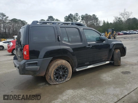 2015 Nissan Xterra S with VIN 5N1AN0NU1FN658659, listed as a Copart auction lot 41862315 with 95,944 mi miles and Salvage Title. Bid and sale history available at DreamBid. Image 3.
