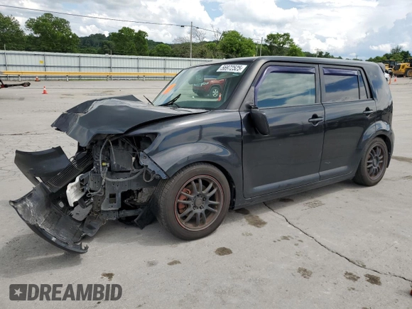 2008 Scion xB z VIN JTLKE50E281050489, wystawiony jako Copart lot #56972525 z przebiegiem 214 805 mil mil oraz Szkoda całkowita • Salvage title. Historia ofert i sprzedaży dostępna na DreamBid. Obrazek 1.