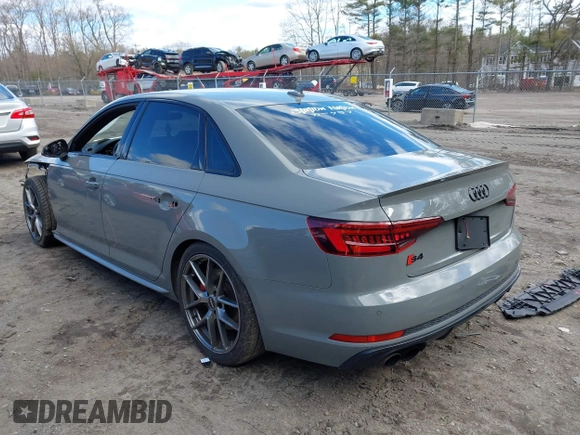 2019 Audi S4 Premium Plus z VIN WAUB4AF49KA003745, wystawiony jako IAAI lot #42010170 z przebiegiem 56 238 mil mil oraz . Historia ofert i sprzedaży dostępna na DreamBid. Obrazek 3.