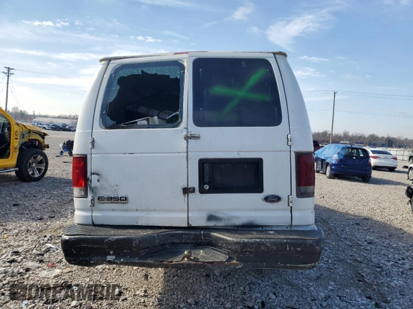 2006 Ford Econoline Cargo with VIN 1FTSS34L06HB15720, listed as a Copart auction lot 44427575 with Not Provided miles and Salvage Title. Bid and sale history available at DreamBid. Image 6.
