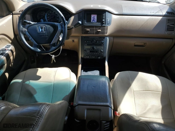 2005 Honda Pilot EX-L with NAVI with VIN 2HKYF18795H529093, listed as a Copart auction lot 50661595 with 270,930 mi miles and Clean Title. Bid and sale history available at carsss.com. Image 8.