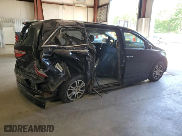2013 Honda Odyssey EX-L with VIN 5FNRL5H63DB073004, listed as a Copart auction lot 51937375 with 85,008 mi miles and Salvage Title. Bid and sale history available at carsss.com. Image 3.