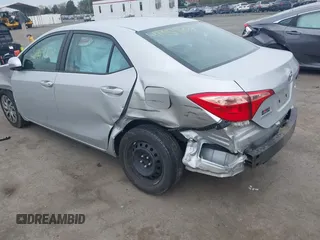 2019 Toyota Corolla L with VIN 2T1BURHE2KC153893, listed as a IAAI auction lot 41959128 with 78,741 mi miles. Bid and sale history available at carsss.com. Image 3.