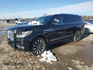 2020 Lincoln Navigator Reserve z VIN 5LMJJ3LT6LEL09609, wystawiony jako Copart lot #87848935 z przebiegiem 76 924 mil mil oraz Szkoda całkowita • Salvage title. Historia ofert i sprzedaży dostępna na DreamBid. Obrazek 1.