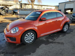 2019 Volkswagen Beetle S with VIN 3VWFD7AT9KM712147, listed as a Copart auction lot 84101684 with 13,300 mi miles and Salvage Title. Bid and sale history available at carsss.com. Image 1.