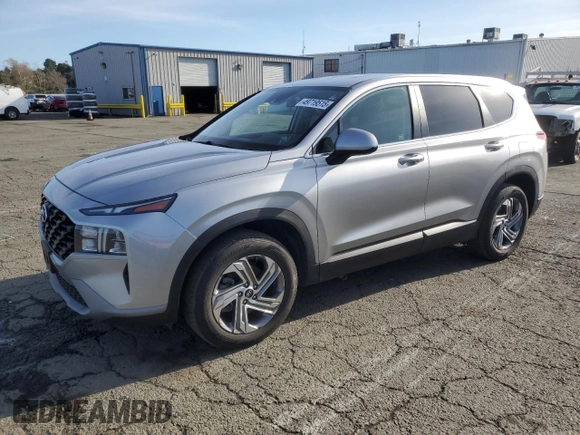2021 Hyundai Santa Fe SE with VIN 5NMS14AJ1MH360663, listed as a Copart auction lot 49719515 with 24,028 mi miles and Non Repairable. Bid and sale history available at carsss.com. Image 1.