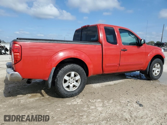 2005 Nissan Frontier LE with VIN 1N6AD06W75C401925, listed as a Copart auction lot 57626735 with 191,886 mi miles and Clean title. Bid and sale history available at DreamBid. Image 3.