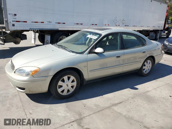 2004 Ford Taurus SEL with VIN 1FAFP56S74G186893, listed as a Copart auction lot 75484514 with 74,229 mi miles and Salvage Title. Bid and sale history available at DreamBid. Image 1.