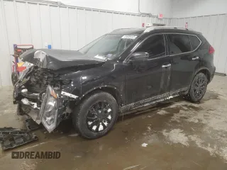 2017 Nissan Rogue S with VIN KNMAT2MV8HP562308, listed as a Copart auction lot 44606945 with Not Provided miles and Salvage Title. Bid and sale history available at carsss.com. Image 1.