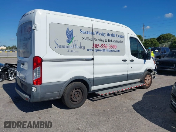 2017 Ford Transit Passenger XL with VIN 1FMZK1CM0HKA90980, listed as a IAAI auction lot 40979539 with 71,813 mi miles and . Bid and sale history available at DreamBid. Image 4.
