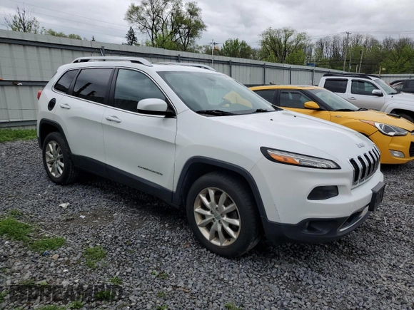2015 Jeep Cherokee Limited with VIN 1C4PJMDS5FW550816, listed as a Copart auction lot 56068675 with 114,160 mi miles and Clean Title. Bid and sale history available at DreamBid. Image 4.