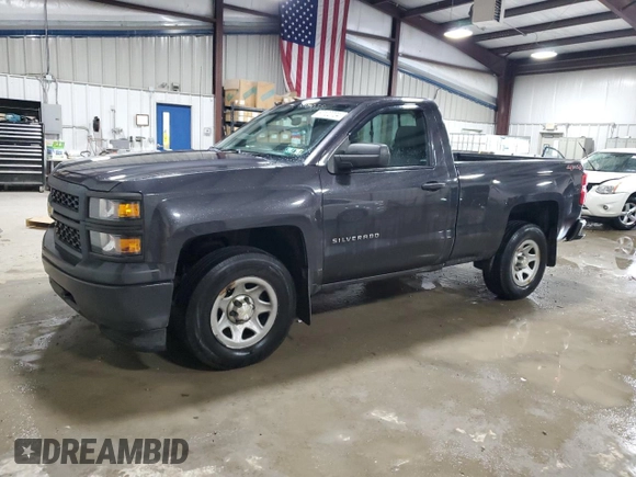 2014 Chevrolet Silverado 1500 Work Truck with VIN 1GCNKPEH3EZ298019, listed as a Copart auction lot 87102704 with 91,809 mi miles and Salvage Title. Bid and sale history available at DreamBid. Image 1.