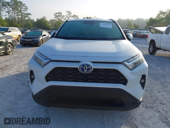 2024 Toyota RAV4 Hybrid XLE Premium with VIN 4T3B6RFV0RU151797, listed as a IAAI auction lot 42050155 with 9,659 mi miles. Bid and sale history available at carsss.com. Image 12.