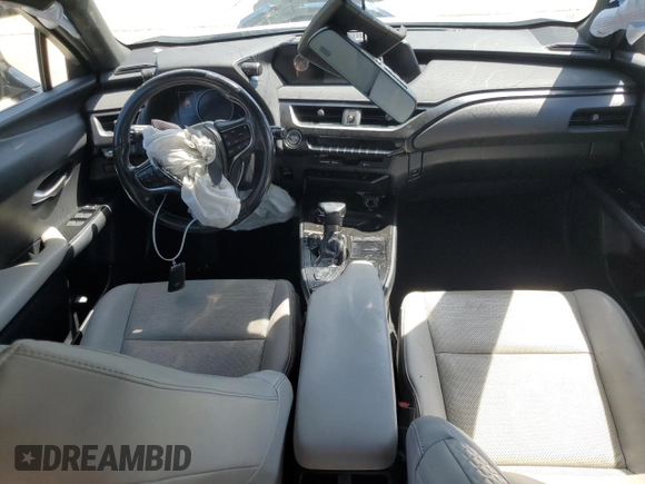 2019 Lexus UX 200 with VIN JTHY3JBH4K2014900, listed as a Copart auction lot 57778535 with 110,954 mi miles and Salvage title. Bid and sale history available at DreamBid. Image 8.