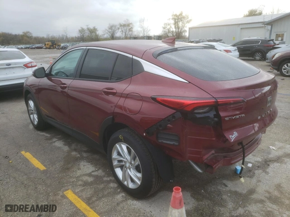 2025 Buick Envista Preferred with VIN KL47LAEP1SB032605, listed as a Copart auction lot 76904264 with 304 mi miles and Salvage Title. Bid and sale history available at carsss.com. Image 2.