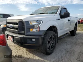 2016 Ford F-150 XL with VIN 1FTNF1EG1GKF41024, listed as a Copart auction lot 76582934 with 74,518 mi miles and Salvage title. Bid and sale history available at DreamBid. Image 1.