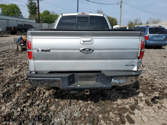 2014 Ford F-150 XL with VIN 1FTFX1EF1EKD35689, listed as a Copart auction lot 54390935 with 175,706 mi miles and Salvage Title. Bid and sale history available at carsss.com. Image 6.