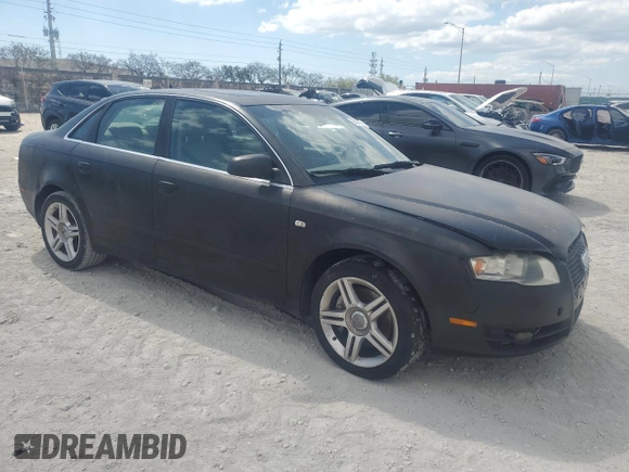 2006 Audi A4 2.0T with VIN WAUDF78EX6A010804, listed as a Copart auction lot 53270655 with 194,484 mi miles and Clean Title. Bid and sale history available at carsss.com. Image 4.