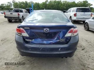 2010 Mazda 6 i Sport with VIN 1YVHZ8BHXA5M40493, listed as a Copart auction lot 50880105 with 195,908 mi miles and Salvage Title. Bid and sale history available at carsss.com. Image 6.