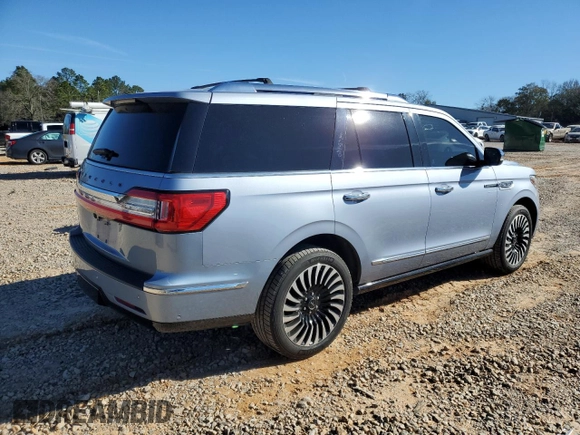 2019 Lincoln Navigator Black Label with VIN 5LMJJ2TT6KEL18996, listed as a Copart auction lot 47474405 with 94,110 mi miles and Salvage title. Bid and sale history available at DreamBid. Image 3.