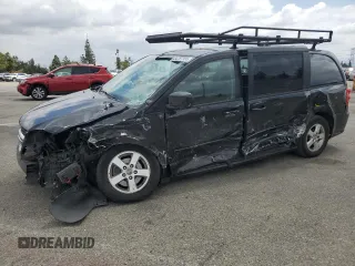 2013 Dodge Grand Caravan SXT with VIN 2C4RDGCGXDR581399, listed as a Copart auction lot 54787935 with 162,970 mi miles and Salvage Title. Bid and sale history available at DreamBid. Image 1.