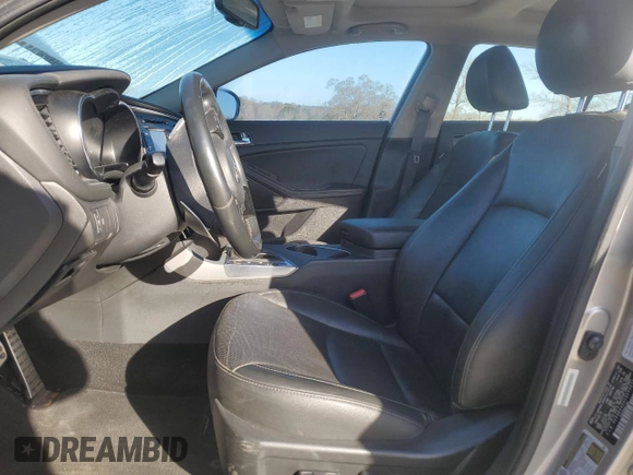 2015 Kia Optima SX Turbo with VIN 5XXGR4A66FG359679, listed as a Copart auction lot 50514525 with 108,355 mi miles and Clean Title. Bid and sale history available at carsss.com. Image 7.