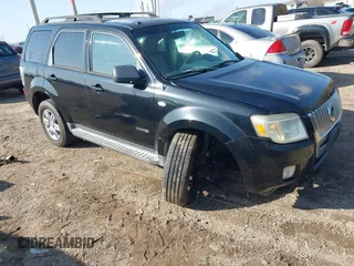 2008 Mercury Mariner with VIN 4M2CU91168KJ41744, listed as a IAAI auction lot 41937025 with 114,296 mi miles. Bid and sale history available at carsss.com. Image 1.