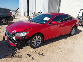 2015 Mazda Mazda6 i Sport with VIN JM1GJ1U50F1207904, listed as a IAAI auction lot 41627113 with 210,376 mi miles. Bid and sale history available at carsss.com. Image 18.