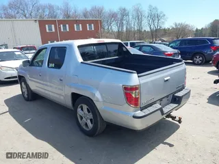 2009 Honda Ridgeline RTL with VIN 5FPYK16549B104258, listed as a IAAI auction lot 42073316 with 88,507 mi miles. Bid and sale history available at carsss.com. Image 3.