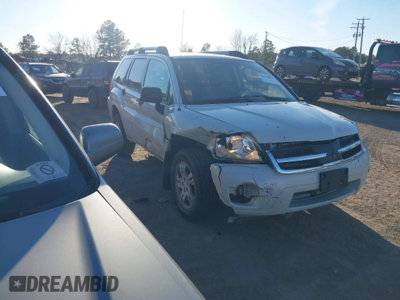 2007 Mitsubishi Endeavor LS with VIN 4A4MM21S87E034694, listed as a IAAI auction lot 41444814 with 76,570 mi miles. Bid and sale history available at carsss.com. Image 1.