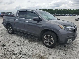 2019 Honda Ridgeline RTL-E with VIN 5FPYK3F77KB005131, listed as a Copart auction lot 60726155 with 81,797 mi miles and Salvage title. Bid and sale history available at DreamBid. Image 4.