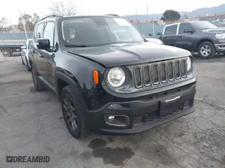 2016 Jeep Renegade Latitude with VIN ZACCJABT6GPC60155, listed as a IAAI auction lot 41387040 with 127,106 mi miles. Bid and sale history available at carsss.com. Image 1.