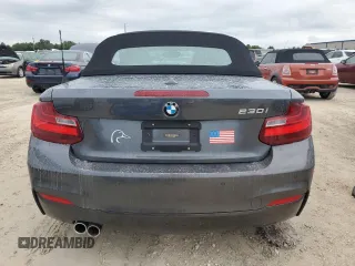 2017 BMW 2 Series 230i with VIN WBA2K9C37HV950557, listed as a Copart auction lot 74425264 with Not provided miles and Salvage title. Bid and sale history available at DreamBid. Image 6.